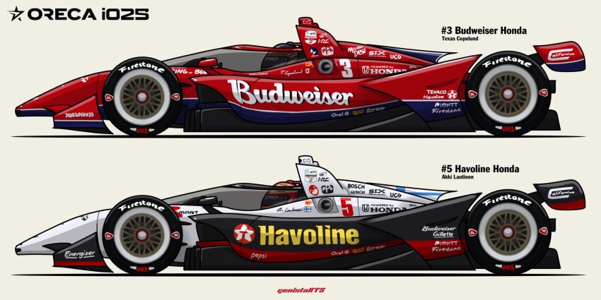 artist_name canadian_flag car commentary english_commentary finnish_flag formula_racer from_side highres honda indycar_series logo mei_(genistarts) motor_vehicle original race_vehicle racecar shadow spoiler_(automobile) sponsor vehicle_focus