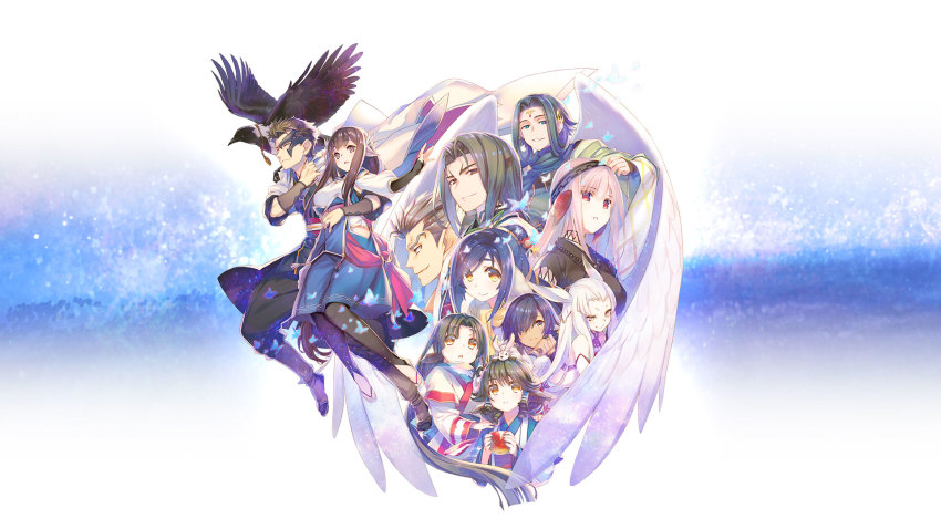 5boys 6+girls ainu_clothes akuta_(utawarerumono:_lost_flag) amazuyu_tatsuki angel_wings animal animal_ears animal_on_head animal_on_shoulder apple aquaplus aruruu bird bird_on_shoulder black_eyes black_hair black_wings blue_eyes boots breasts bright_pupils brown_eyes brown_hair bug butterfly cape choker closed_mouth crow dii_(utawarerumono) dress eruruu feathered_wings food from_above from_below from_side fruit gachatara gloves hair_between_eyes hair_ornament hands_on_another&#039;s_shoulders headband highres hip_vent holding holding_food holding_person insect japanese_clothes jewelry kawata_hisashi kuon_(utawarerumono) large_breasts oversized_wings long_dress long_hair looking_at_viewer looking_to_the_side looking_up mask medium_breasts medium_hair mikazuchi_(utawarerumono) minagi_(utawarerumono) mitsumi_misato multiple_boys multiple_girls necklace no_bangs official_art on_head open_mouth orange_eyes pink_hair pointy_ears ponytail purple_eyes raised_eyebrows red_eyes serious shirayuki_(utawarerumono:_lost_flag) short_hair small_breasts smile suzuri_(utawarerumono:_lost_flag) swept_bangs tatami_to_hinoki teeth ukon_(utawarerumono) utawarerumono utawarerumono:_itsuwari_no_kamen utawarerumono:_lost_flag very_long_hair white_hair white_pupils white_wings wings yellow_eyes