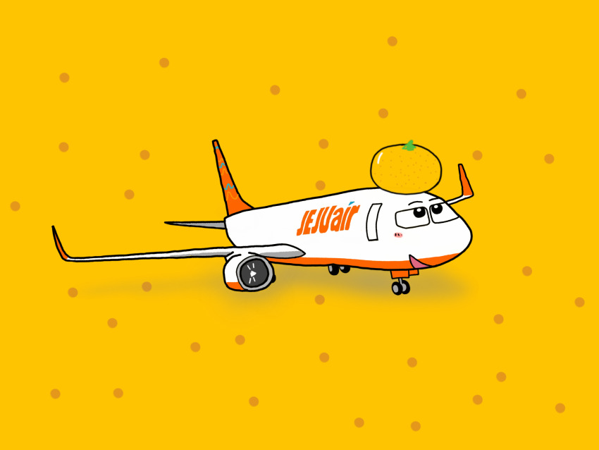 aircraft airplane boeing_737 highres jeju_air jet_airliner no_humans real_life rikowalskipper south_korea vehicle_focus