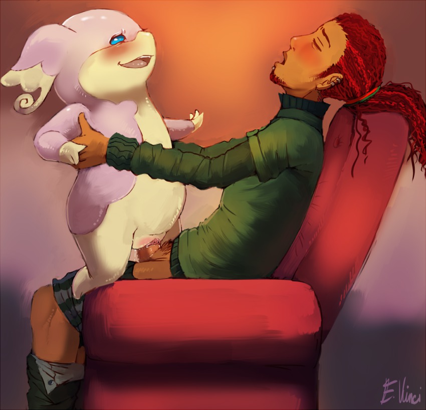 10s artist_name audino clothed_sex gen_5_pokemon interspecies monster nintendo pokemon pokemon_(creature) pokemon_bw sex