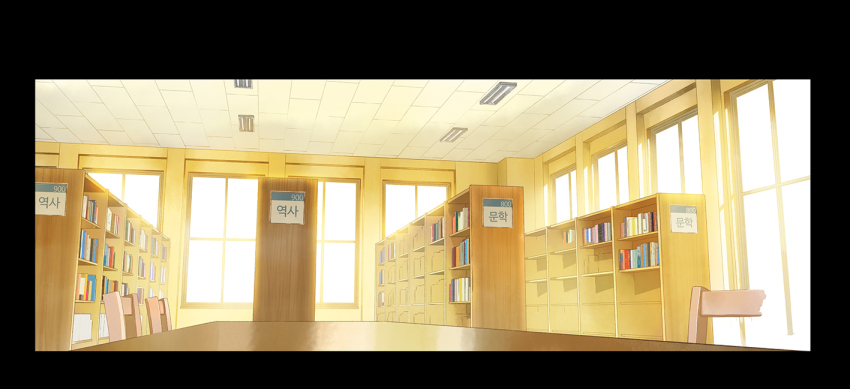 book bookshelf day indoors library no_humans original scenery shadow slow_d sunlight table window