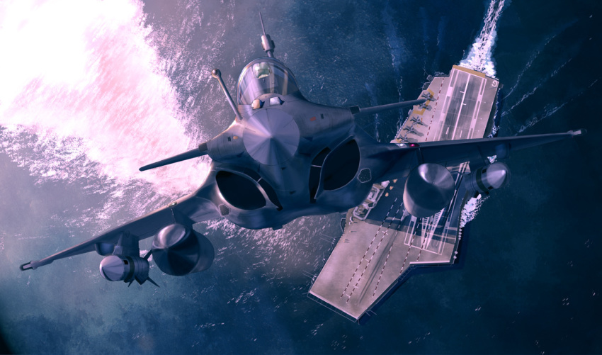 aircraft aircraft_carrier airplane am39_exocet antennae canards canopy cockpit dassault_rafale exocet_(missile) fighter_jet flight_suit flying fuel g-suit helmet i.t.o_daynamics looking_at_viewer military military_vehicle missile ocean oxygen_mask pilot_suit real_life realistic ship takeoff vehicle_focus visor warship water watercraft