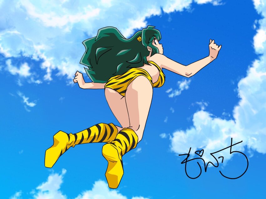 1girl ass highres lum moechiki tagme urusei_yatsura