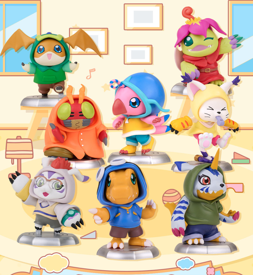 agumon bird bug cat cosplay digimon digimon_(creature) digimon_adventure gabumon glasses gomamon highres ishida_yamato ishida_yamato_(cosplay) izumi_koshiro izumi_koshiro_(cosplay) kido_jo kido_jo_(cosplay) palmon patamon piyomon reptile tachikawa_mimi tachikawa_mimi_(cosplay) tailmon takaishi_takeru takaishi_takeru_(cosplay) takenouchi_sora takenouchi_sora_(cosplay) tentomon wings yagami_hikari yagami_hikari_(cosplay) yagami_taichi yagami_taichi_(cosplay)