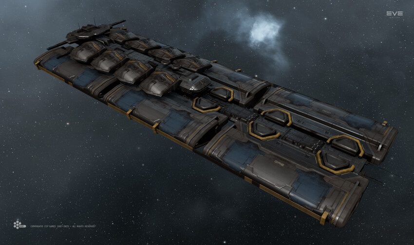 3d carrier cloud command_ship_(eve_online) commentary company_logo company_name copyright_logo copyright_name dated dated_commentary droneboat_(eve_online) emblem eve_online hauling_ship_(eve_online) highres industrial_ship_(eve_online) logo mining_ship_(eve_online) nebula no_humans official_art outdoors outer_ring_excavations_(eve_online) radio_antenna realistic salvo_(willem_van_biljon) science_fiction sky space spacecraft star_(sky) starry_sky starry_sky_background support_ship_(eve_online) vehicle_focus