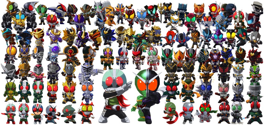 6+boys absolutely_everyone absurdres alternative_zero annotated another_agito antennae bad_id bad_pixiv_id belt chibi denji_(mugitomato) everyone goldra highres horns kamen_rider kamen_rider_(1st_series) kamen_rider_1 kamen_rider_2 kamen_rider_555 kamen_rider_abyss kamen_rider_accel kamen_rider_agito kamen_rider_agito_(series) kamen_rider_amaki kamen_rider_amazon kamen_rider_amazon_(series) kamen_rider_arc kamen_rider_banki kamen_rider_black kamen_rider_black_(series) kamen_rider_black_rx kamen_rider_black_rx_(series) kamen_rider_blade kamen_rider_blade_(series) kamen_rider_caucasus kamen_rider_chalice kamen_rider_danki kamen_rider_dark_kabuto kamen_rider_dark_kiva kamen_rider_dcd kamen_rider_decade kamen_rider_delta kamen_rider_den-o kamen_rider_den-o_(series) kamen_rider_diend kamen_rider_double kamen_rider_drake kamen_rider_eiki kamen_rider_faiz kamen_rider_femme kamen_rider_g kamen_rider_g3 kamen_rider_g4 kamen_rider_g_den-o kamen_rider_gai kamen_rider_gaoh kamen_rider_garren kamen_rider_gatack kamen_rider_gills kamen_rider_glaive kamen_rider_gouki kamen_rider_habataki kamen_rider_hercus kamen_rider_hibiki kamen_rider_hibiki_(series) kamen_rider_ibuki kamen_rider_imperer kamen_rider_ixa kamen_rider_j kamen_rider_kabuki kamen_rider_kabuto kamen_rider_kabuto_(series) kamen_rider_kaixa kamen_rider_ketaros kamen_rider_kick_hopper kamen_rider_kirameki kamen_rider_kiva kamen_rider_kiva_(series) kamen_rider_kivala kamen_rider_knight kamen_rider_kuuga kamen_rider_kuuga_(series) kamen_rider_lance kamen_rider_larc kamen_rider_leangle kamen_rider_nega_den-o kamen_rider_new_den-o kamen_rider_nishiki kamen_rider_odin kamen_rider_ohja kamen_rider_orga kamen_rider_ouja kamen_rider_psyga kamen_rider_punch_hopper kamen_rider_raia kamen_rider_rey kamen_rider_ryuga kamen_rider_ryuki kamen_rider_ryuki_(series) kamen_rider_sabaki kamen_rider_saga kamen_rider_sasword kamen_rider_scissors kamen_rider_shin kamen_rider_shouki kamen_rider_shuki kamen_rider_skull kamen_rider_stronger kamen_rider_stronger_(series) kamen_rider_super-1 kamen_rider_super-1_(series) kamen_rider_the_first kamen_rider_the_next kamen_rider_thebee kamen_rider_tiger kamen_rider_todoroki kamen_rider_tohki kamen_rider_touki kamen_rider_v3 kamen_rider_v3_(series) kamen_rider_verde kamen_rider_w kamen_rider_x kamen_rider_x_(series) kamen_rider_yuuki kamen_rider_zanki kamen_rider_zeronos kamen_rider_zo kamen_rider_zolda kamen_rider_zx kivat-bat_iii male_focus multiple_boys new_kamen_rider riderman riotrooper scarf shadow_moon shin_kamen_rider_prologue silvra skyrider transformed_kyousuke zectrooper