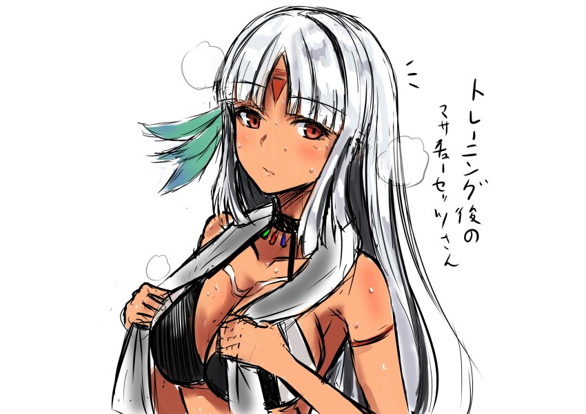 1girl absurdres azur_lane chushou_wang highres massachusetts_(azur_lane) simple_background tagme white_background