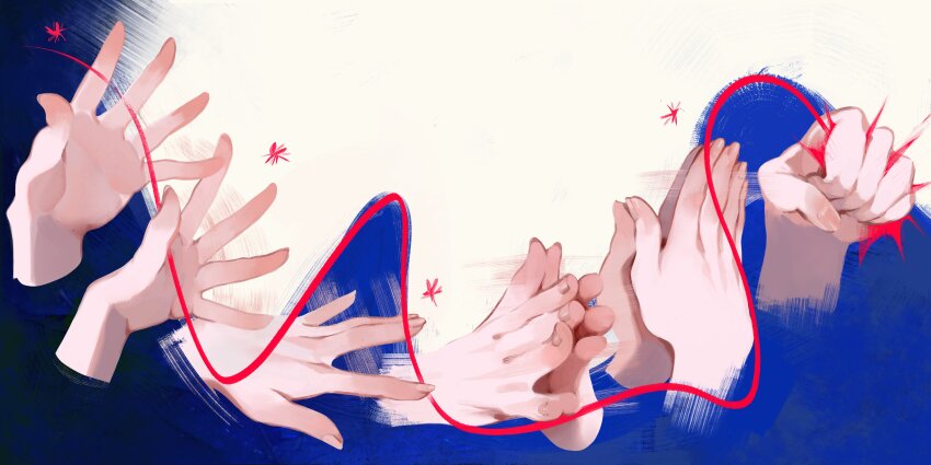 absurdres clapping disembodied_hand highres kamui_(kurohshiro1) original string_of_fate tagme