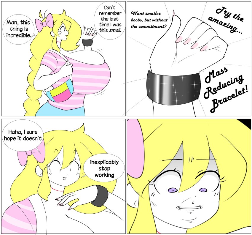 1girl absurdres blonde_hair breasts cassie_(theycallhimcake) gigantic_breasts highres solo tagme theycallhimcake