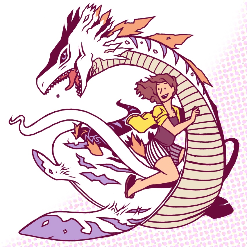 digimon digimon_(creature) highres long_neck original plesiomon plesiosaur sharp_teeth tail teeth