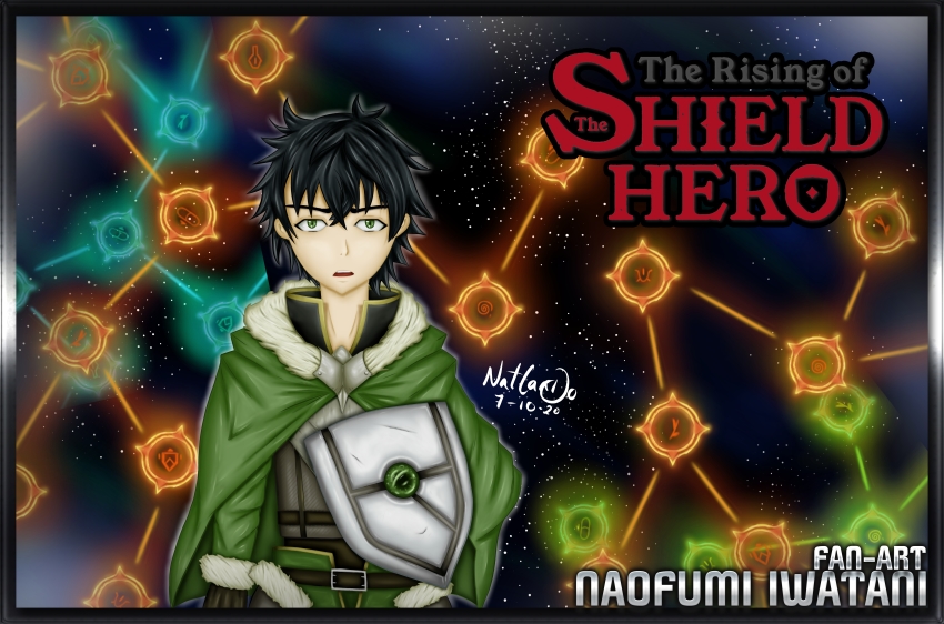 1boy absurdres bad_tag drawing highres iwatani_naofumi solo tagme