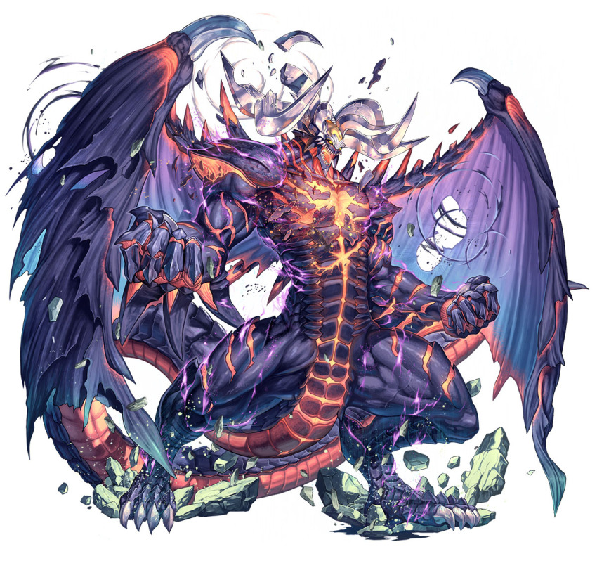 1other demon_horns demon_wings fire_emblem fire_emblem:_the_sacred_stones fire_emblem_heroes fomortiis_(fire_emblem) forehead_jewel horns izuka_daisuke nintendo official_art sharp_teeth solo tail teeth wings yellow_eyes