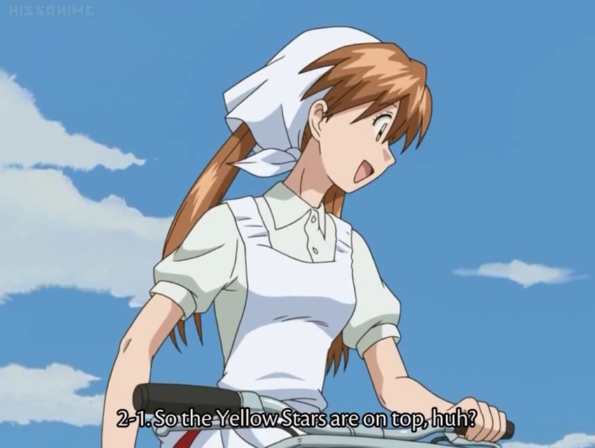 00s 1girl anime_screenshot female_focus muteki_kanban_musume onimaru_miki solo tagme