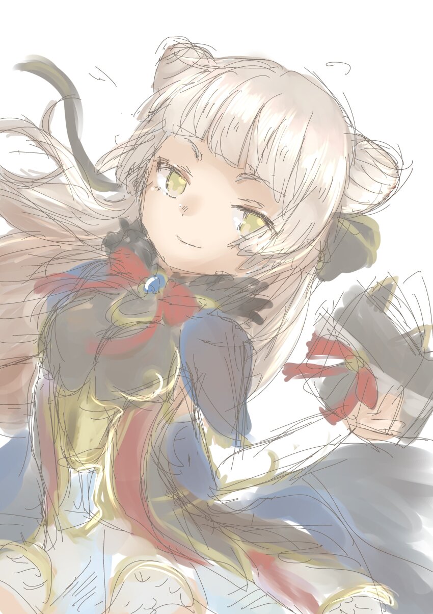 1girl chaos_puss_in_boots_(grimms_notes) grimms_notes haiirn_karin sketch solo