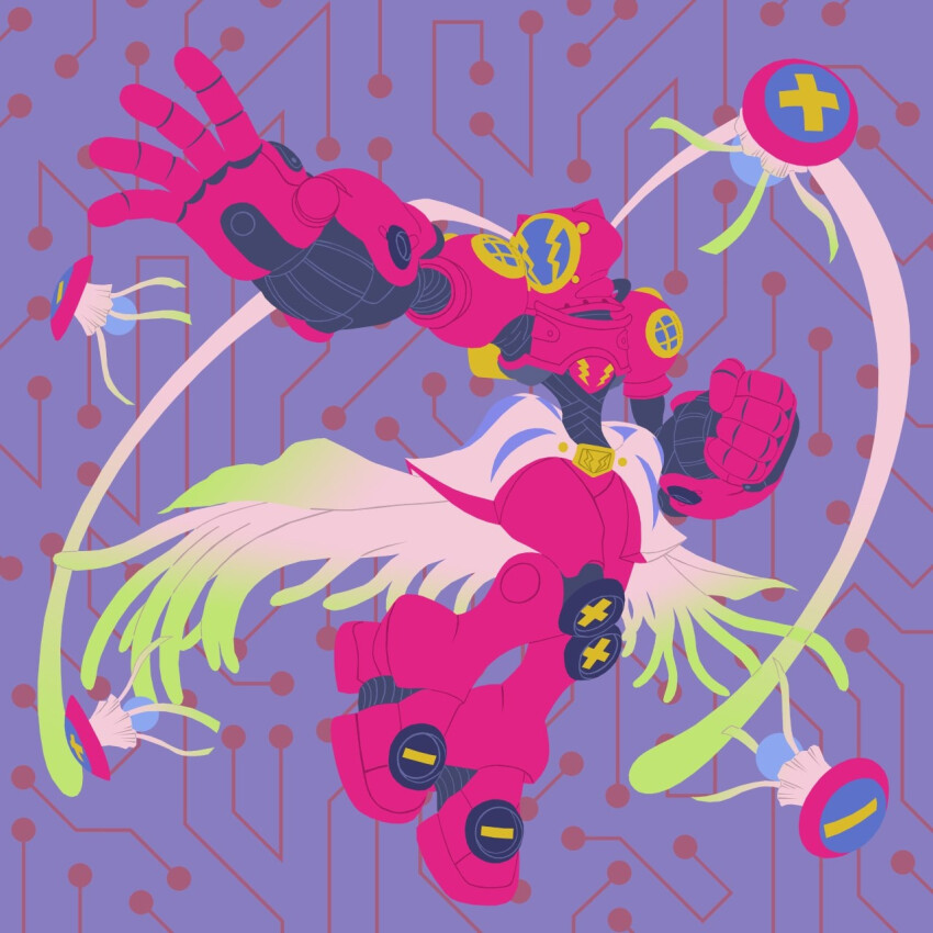 amphimon android armor digimon digimon_(creature) diving_suit full_armor gynoid mecha_girl robot_girl