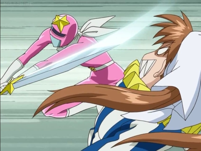 00s 1girl anime_screenshot muteki_kanban_musume onimaru_miki tagme
