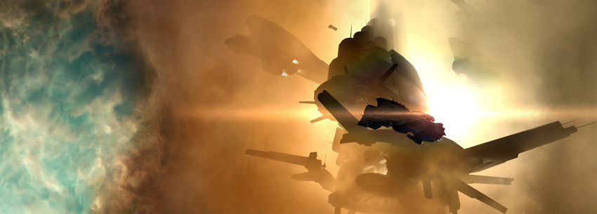 3d artist_request attack_ship_(eve_online) battleship_(eve_online) building capital_ship_(eve_online) cloud combat_ship_(eve_online) erebus_(eve_online) eve_online fleet flying gallente_federation_(eve_online) glowing highres megathron_(eve_online) military_vehicle nebula no_humans outdoors realistic scenery science_fiction second-party_source space space_station star_(sky) super_capital_ship_(eve_online) support_ship_(eve_online) thrusters titan_(eve_online)