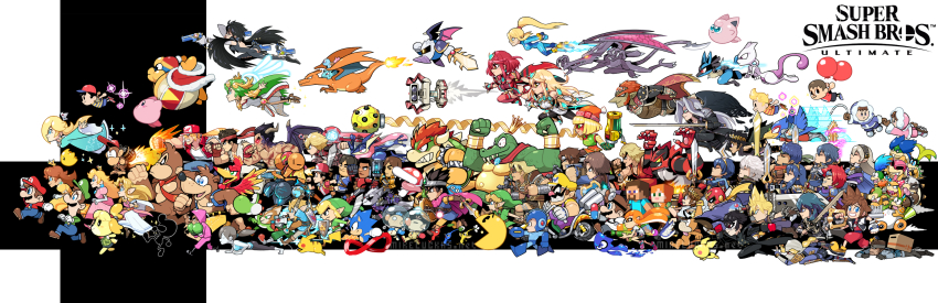 6+boys 6+girls absolutely_everyone aegis_sword_(xenoblade) alex_(minecraft) amamiya_ren amulet android animal_crossing animal_ears armlet armor arms_(game) ass banjo-kazooie banjo_(banjo-kazooie) baseball_cap bayonetta bayonetta_(series) bayonetta_2 beanie belt black_gloves black_hair blonde_hair blue_eyes blue_hair blue_overalls blue_shirt blush bodysuit bowser bowser_jr. brown_eyes brown_hair bucket_hat buster_sword capcom captain_falcon castlevania:_rondo_of_blood castlevania_(series) charizard chest_jewel chrom_(fire_emblem) circlet clothed_pokemon cloud_strife copy_ability corrin_(female)_(fire_emblem) corrin_(fire_emblem) corrin_(male)_(fire_emblem) crown dagger dark_pit dark_samus devil_(tekken) diddy_kong dog_(duck_hunt) donkey_kong donkey_kong_(series) donkey_kong_country dougi dr._mario dr._mario_(game) dragon dragon_(arms) dragon_quest dragon_quest_iii dragon_quest_iv dragon_quest_viii dragon_quest_xi dragon_wings dragonstone dress dual_persona duck_(duck_hunt) duck_hunt earrings enderman everyone eyebrows_visible_through_mask f-zero facial_hair facial_mark falchion_(fire_emblem) falco_lombardi family_computer_robot fatal_fury_cap father_and_daughter female_byleth_(fire_emblem) female_robin_(fire_emblem) final_fantasy final_fantasy_vii final_fantasy_vii_advent_children fingerless_gloves fire fire_emblem fire_emblem:_mystery_of_the_emblem fire_emblem:_path_of_radiance fire_emblem:_radiant_dawn fire_emblem:_the_binding_blade fire_emblem:_three_houses fire_emblem_awakening fire_emblem_fates flame-tipped_tail flower food forehead_jewel fox_mccloud fukuyama_jun fusion_suit galaxia_(sword) game_&amp;_watch ganondorf gem gen_1_pokemon gen_2_pokemon gen_4_pokemon gen_6_pokemon gen_7_pokemon gerudo gloves green_eyes green_hair greninja gun hat headband headpiece helmet hero_(dq11) hero_(dq4) hero_(dq8) high_heels highres holding hood hylian_shield ice_climber ike_(fire_emblem) incineroar inkling inkling_girl inkling_player_character ivysaur jewelry jigglypuff junior_clown_car kazooie_(banjo-kazooie) ken_masters keyblade kid_icarus kid_icarus_uprising king_dedede king_k._rool kingdom_hearts kingdom_hearts_i kirby kirby_(series) knife knit_hat konami laurel_crown leaf_(pokemon) legendary_pokemon leggings link liquid_snake little_mac long_hair looking_at_viewer lucario lucina_(fire_emblem) luigi luma_(mario) male_byleth_(fire_emblem) male_robin_(fire_emblem) mario mario_(series) marth_(fire_emblem) martial_arts_belt masamune_(ff7) mask master_sword medium_hair mega_man_(character) mega_man_(classic) mega_man_(series) megawatt_(arms) meta_knight metal_gear_(series) metal_gear_solid metal_gear_solid_2:_sons_of_liberty metal_gear_solid_4:_guns_of_the_patriots metroid metroid_(creature) metroid_2:_return_of_samus metroid_prime mewtwo mii_(nintendo) mii_brawler mii_brawler_(smash_ultimate) mii_gunner mii_gunner_(smash_ultimate) mii_swordfighter mike_luckas min_min_(arms) minecraft minecraft_sword mishima_kazuya mitre mole mole_under_mouth monado morph_ball mother_(series) mother_2 mr._game_&amp;_watch multiple_belts multiple_boys multiple_girls muscular mustache mythra_(massive_melee)_(xenoblade) mythra_(xenoblade) nana_(ice_climber) navi necklace ness_(mother_2) nintendo noodles olimar on_shoulder open_mouth overalls pac-man pac-man_(game) palutena pants pantyhose pendant persona persona_5 pichu pikachu pikmin_(creature) pikmin_(series) piranha_plant pit_(kid_icarus) plaid_clothes plaid_pants pointy_ears pokemon pokemon_(creature) pokemon_on_shoulder pokemon_rgby ponytail popo_(ice_climber) power_suit princess_daisy princess_peach princess_zelda punch-out!! pyra_(xenoblade) ragnell real_life red_(pokemon) red_eyes red_gloves red_hair red_legwear red_shorts red_skirt ribbon_braid ribbon_hair richter_belmont ridley rosalina roto_(dq3) roy_(fire_emblem) ryu_(street_fighter) samus_aran sandals scar sega sephiroth shield shirt short_hair short_shorts shorts shoulder_armor shulk_(xenoblade) side_slit sidelocks simon_belmont simple_background single_thighhigh skin_tight skirt sleeveless sleeveless_shirt smash_invitation smile sneaking_suit snk solid_snake sonic_(series) sonic_the_hedgehog sora_(kingdom_hearts) spiked_hair square_enix squirtle star_(symbol) star_fox steve_(minecraft) stone strapless strapless_dress street_fighter street_fighter_ii_(series) super_mario_galaxy super_smash_bros. swept_bangs sword sword_of_the_creator tail tekken terry_bogard the_king_of_fighters the_legend_of_zelda the_legend_of_zelda:_breath_of_the_wild the_legend_of_zelda:_majora&#039;s_mask the_legend_of_zelda:_ocarina_of_time the_legend_of_zelda:_the_wind_waker the_legend_of_zelda:_twilight_princess thick_eyebrows thighhighs thighs tiara tiki_(fire_emblem) toon_link topless_male triforce tunic vambraces varia_suit very_long_hair villager_(animal_crossing) wario warp_pipe warp_star weapon wendy_o._koopa white_hair white_legwear wii_fit wii_fit_trainer wii_fit_trainer_(female) wings wolf_o&#039;donnell wristband xenoblade_chronicles_(series) xenoblade_chronicles_1 xenoblade_chronicles_2 yoshi young_link zero_suit zombie_(minecraft) zora