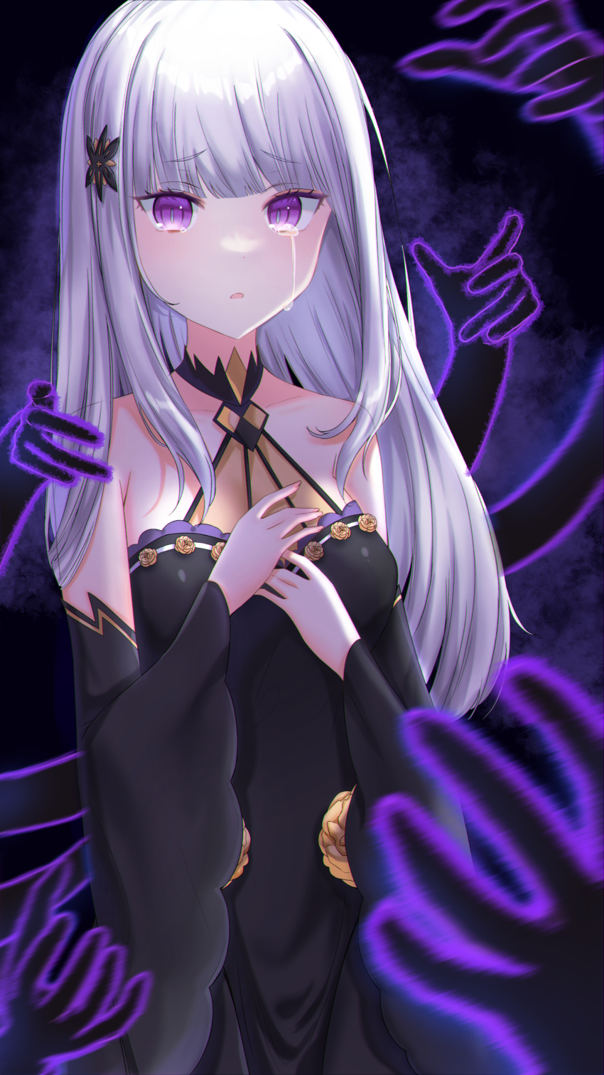 1girl absurdres highres re:zero_kara_hajimeru_isekai_seikatsu satella_(re:zero) unha