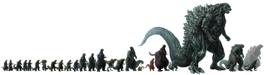 absurdres alternate_form claws commentary crossover destroy_all_monsters fangs father_and_son ghidorah,_the_three-headed_monster giant giant_monster godzilla godzilla&#039;s_revenge godzilla:_city_on_the_edge_of_battle godzilla:_king_of_the_monsters godzilla:_planet_of_the_monsters godzilla:_the_planet_eater godzilla_(1954) godzilla_(2014) godzilla_(series) godzilla_(shin) godzilla_2000:_millennium godzilla_earth godzilla_filius godzilla_raids_again godzilla_singular_point godzilla_the_series godzilla_ultima godzilla_vs._biollante godzilla_vs._gigan godzilla_vs._hedorah godzilla_vs._king_ghidorah godzilla_vs._mechagodzilla godzilla_vs._megaguirus godzilla_vs._megalon_(1973) godzilla_vs._monster_zero godzilla_vs._the_sea_monster gomess height_difference highres incredibly_absurdres jirahs kaiju king_kong_(series) king_kong_vs._godzilla legendary_pictures lineup minilla monster monsterverse mothra_vs._godzilla multiple_heads multiple_persona muscular muscular_male neon_trim no_humans open_mouth pectorals scales science_fiction sharp_teeth shin_godzilla simple_background size_chart size_comparison size_difference spikes standing tail tail_head teeth terror_of_mechagodzilla the_return_of_godzilla toho traditional_media transformation tsuburaya_productions ultra-taf ultra_q ultra_series ultraman_(1st_series) white_background zilla zone_fighter_(series)