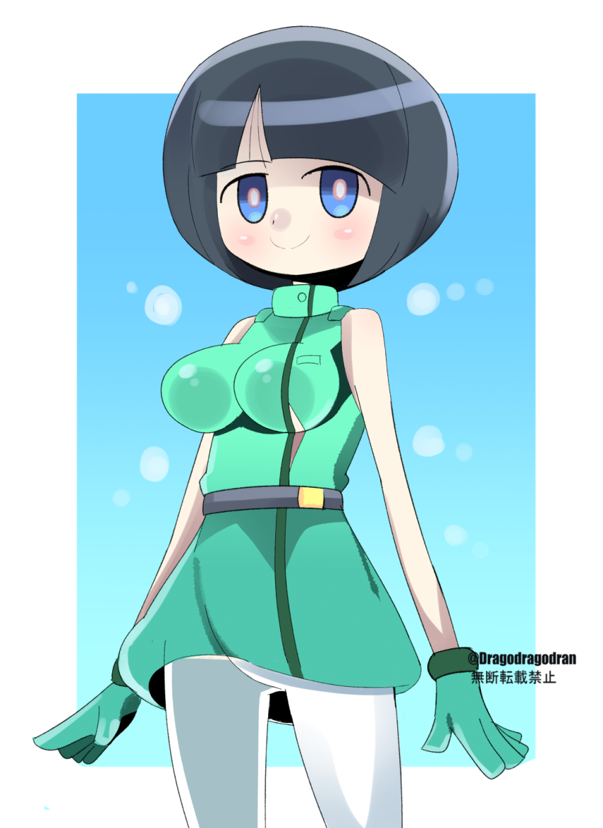 1girl blue_eyes breasts cosplay dragodragodran emma_sheen emma_sheen_(cosplay) gundam gundam_gquuuuuux highres large_breasts mature_female no_sclera shiiko_sugai solo zeta_gundam