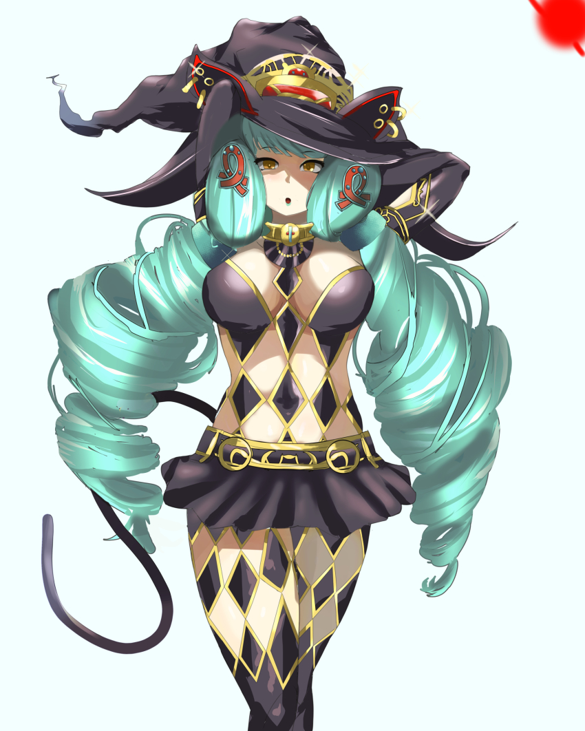 1girl breasts fiore_brunelli green_hair highres large_breasts long_hair star_ocean