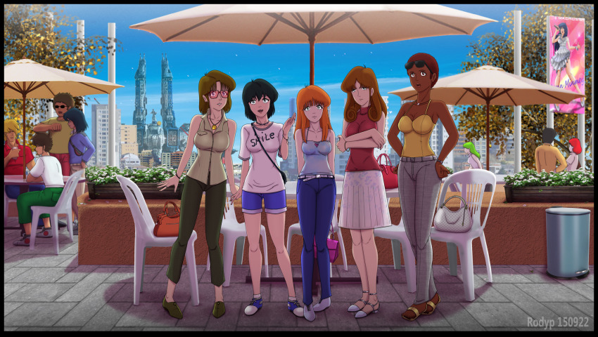 hayase_misa highres ichijou_hikaru kabirov_kim kakizaki_hayao kim_kamirov lasalle_claudia lisa_hayes macross maximilian_jenius rick_hunter robotech rodyp roy_focker shammy_milliome vanessa_laird