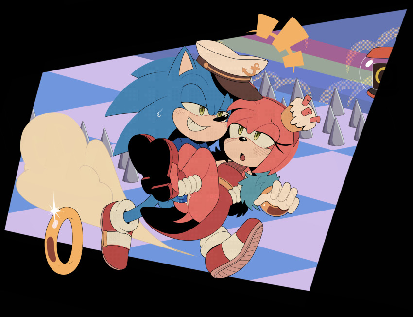 1boy 1girl amy_rose apinkgrape green_eyes highres loli penis pussy sex sonic_(series) sonic_the_hedgehog the_murder_of_sonic_the_hedgehog