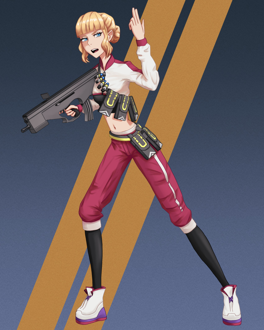 1girl 35mm_grenade_(papop) absurdres airburst_grenade_launcher airburst_round ammunition anti-materiel_cartridge assault_rifle ben-the-shrubber blonde_hair blue_eyes bullpup camera cannon_cartridge euroimpact explosive explosive_weapon fn_herstal fragmentation_grenade fragmentation_warhead giat_industries girls&#039;_frontline grenade grenade_cartridge grenade_launcher gun high-explosive_cartridge highres lacroix_defense lcd_monitor long_gun military_cartridge military_program modular_weapon_system monitor multi-projectile_multi-weapon_(military_program) multi-weapon multiple-barrel_gun nexter_systems night-vision_device original papop papop_2 personification polyarme_polyprojectiles_(military_program) precision-guided_firearm precision-guided_munition prototype_design reddit_sample rifle sfim_ods smart_grenade subsonic_ammunition underbarrel_assault_rifle underbarrel_rifle weapon