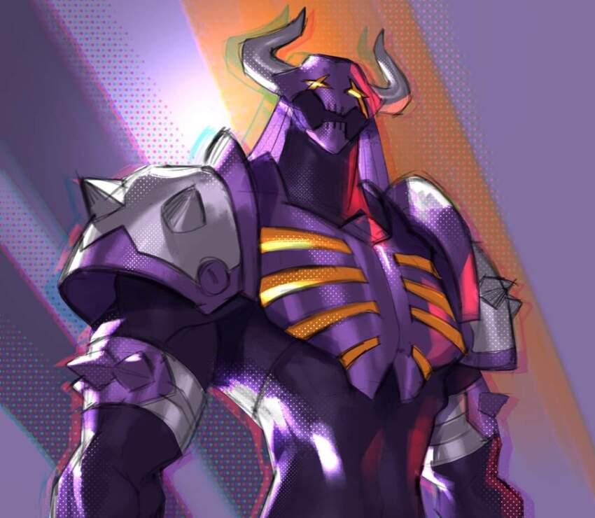 1boy armor black_bodysuit bodysuit buffalo desire_driver rider_belt horns kamen_rider kamen_rider_buffa kamen_rider_geats_(series) long_hair male_focus maniaxpunk purple_hair raise_buckle rider_belt shoulder_spikes skull spikes tokusatsu upper_body water_buffalo weapon zombie_buckle