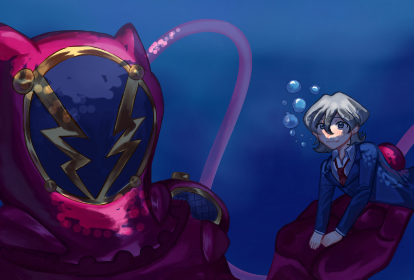 amphimon android armor digimon digimon_(creature) diving_suit full_armor gynoid higashimitarai_kiyoshiro mecha_girl robot_girl