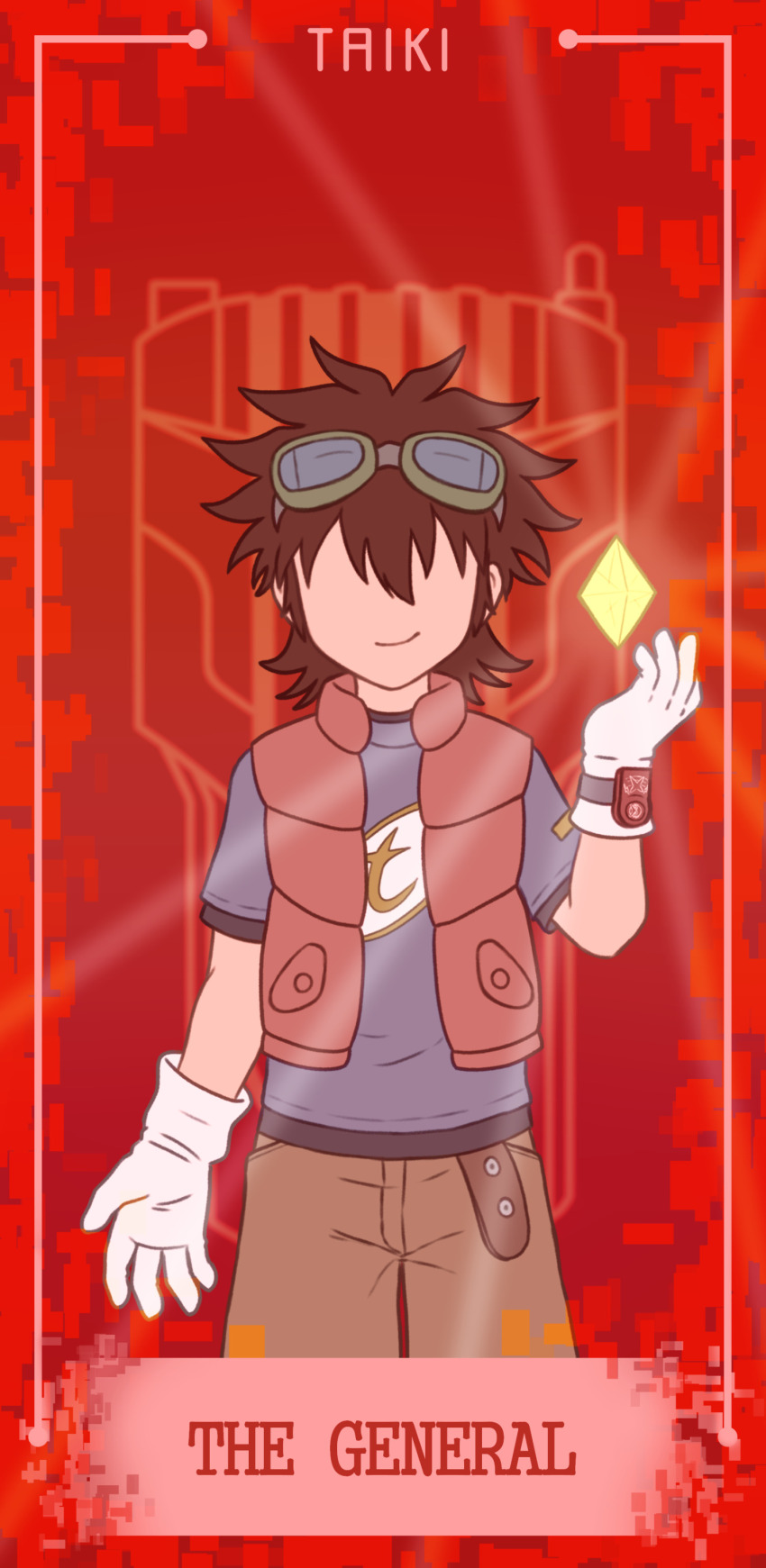 absurdres code_crown digimon digimon_xros_loader digimon_xros_wars highres kudou_taiki tagme