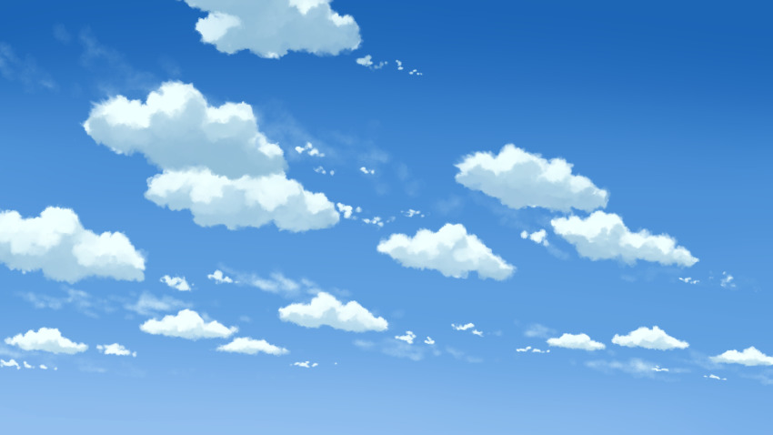 anyotete blue_sky cloud day highres no_humans original outdoors scenery sky still_life