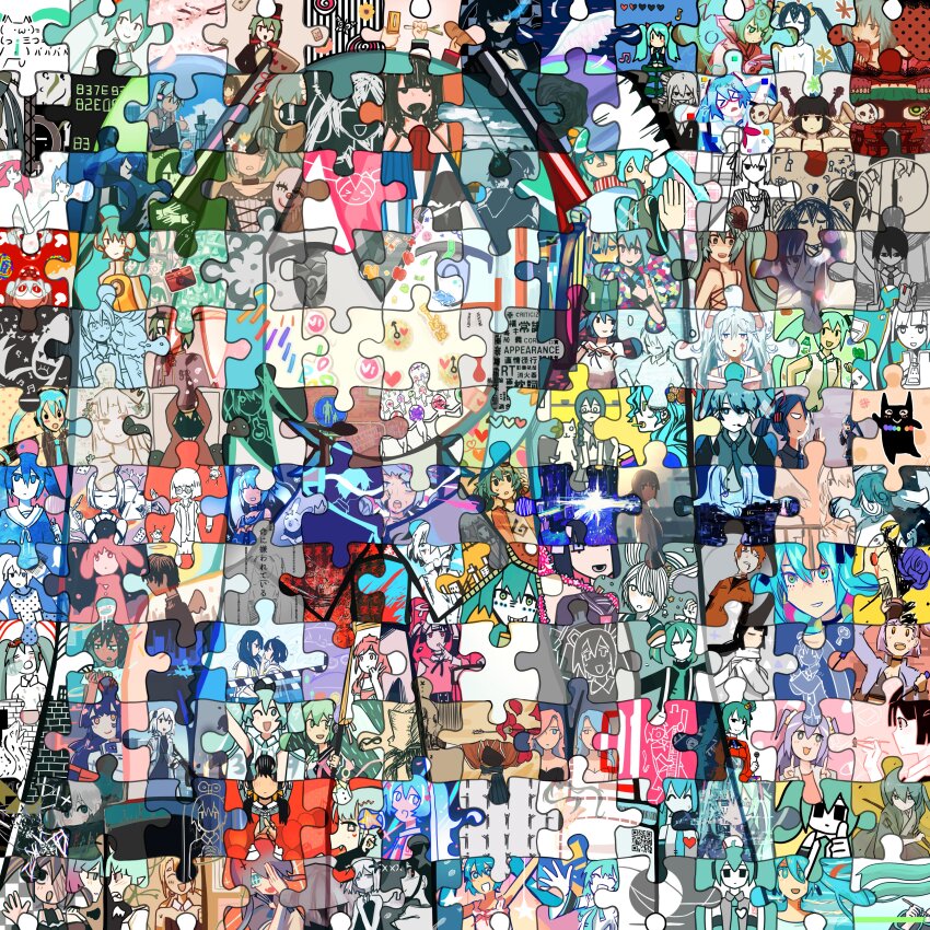 1000-nen_ikiteru_(vocaloid) 1925_(vocaloid) 1girl 39_(vocaloid) 39_music_(vocaloid) absurdres ai_kotoba_iv_(vocaloid) ai_no_uta_(vocaloid) aishite_aishite_aishite_(vocaloid) aka_pen_onegai_shimasu_(vocaloid) arifureta_sekai_seifuku_(vocaloid) babylon_(vocaloid) beaver_(vocaloid) bitter_choco_decoration_(vocaloid) black_rock_shooter blue_hair boku_wa_hatsune_miku_to_kisu_wo_shita_(vocaloid) bungaku_shounen_no_yuuutsu_(vocaloid) buriki_no_dance_(vocaloid) calc._(vocaloid) collared_shirt dance_robot_dance_(vocaloid) darling_dance_(vocaloid) devil_janai_mon_(vocaloid) dou_iu_koto_nano!?_(vocaloid) dramaturgy_(eve) electric_angel_(vocaloid) eletenshi freely_tomorrow_(vocaloid) future_eve_(vocaloid) gaikotsu_gakudan_to_riria_(vocaloid) ghost_rule_(vocaloid) gimmexgimme_(vocaloid) hatsune_miku hatsune_miku_(heartbeat) hatsune_miku_no_gekishou_(vocaloid) hatsune_miku_no_shoushitsu_(vocaloid) hello_planet_(vocaloid) highres himitsu_keisatsu_(vocaloid) hitorinbo_envy_(vocaloid) inochi_ni_kirawarete_iru._(vocaloid) kagerou_days_(vocaloid) karakuri_pierrot_(vocaloid) kimi_no_taion_(vocaloid) kochira_koufuku_anshin_iinkai_desu_(vocaloid) lol_-lots_of_laugh-_(vocaloid) long_hair looking_at_viewer marshmary_(vocaloid) matryoshka_(vocaloid) melt_(vocaloid) miku_miku_ni_shite_ageru_(vocaloid) miracle_paint_(vocaloid) mushroom_mother_(vocaloid) necktie nounai_kakumei_girl_(vocaloid) odds_&amp;_ends_(vocaloid) okotowari_shimasu_(vocaloid) paradise_meisekimu_(vocaloid) puzzle_piece rinne_(vocaloid) rolling_girl_(vocaloid) romeo_to_cinderella_(vocaloid) saihate_(vocaloid) sakura_no_ame_(vocaloid) senbonzakura_(vocaloid) shikabane_no_odori_(vocaloid) shinitagari_(vocaloid) shinkai_shoujo_(vocaloid) shirt shoujo_rei_(vocaloid) shunran_(vocaloid) solo_focus song_request strobe_last_(vocaloid) suna_no_wakusei_(vocaloid) tell_your_world_(vocaloid) tengoku_e_ikou_(vocaloid) teo_(vocaloid) time_machine_(vocaloid) triple_baka_(vocaloid) twintails umiyuri_kaiteitan_(vocaloid) ura-omote_lovers_(vocaloid) vampire_(vocaloid) viva_happy_(vocaloid) vocaloid white_letter_(vocaloid) world_is_mine_(vocaloid) yubikiri_(vocaloid) yurufuwa_jukai_girl_(vocaloid)