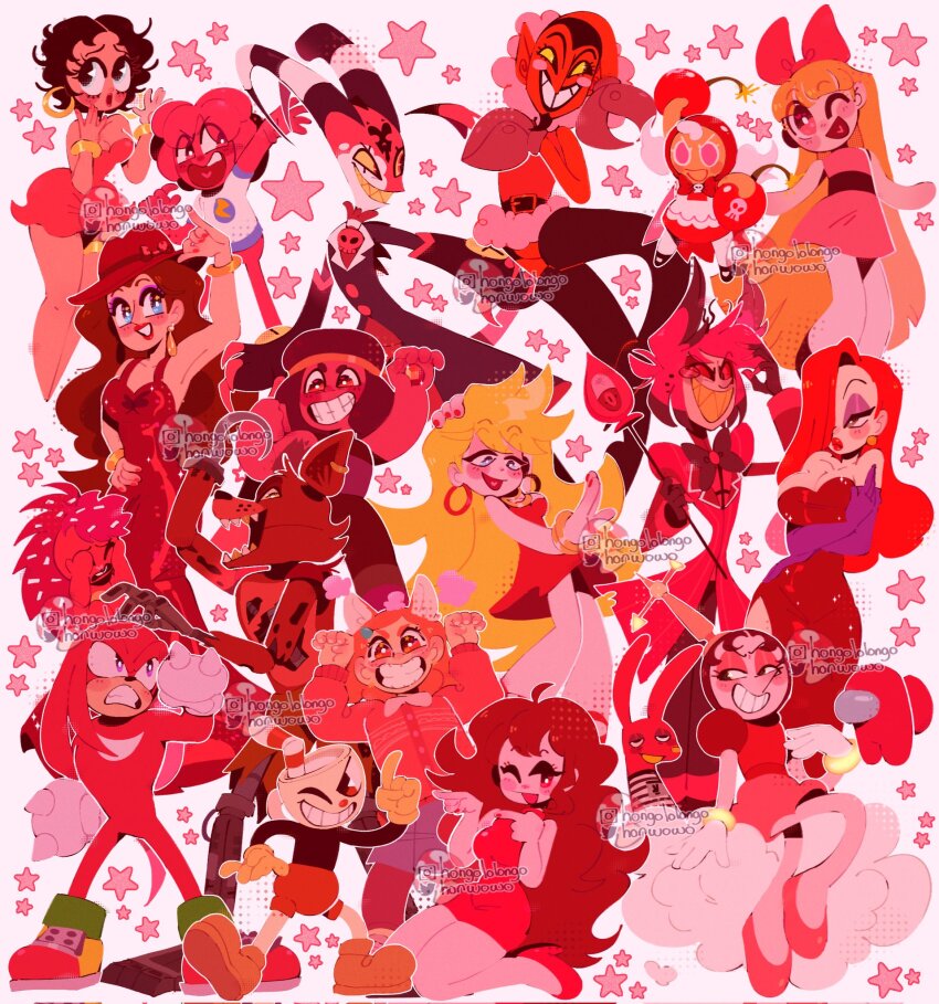 6+boys 6+girls ;d \||/ among_us bare_arms bare_legs bare_shoulders barefoot belt bendy_straw betty_boop betty_boop_(series) black_belt black_eyes black_footwear black_shirt blitzo_(helluva_boss) blonde_hair blossom_(ppg) blunt_bangs bomb bow bowtie bracelet breasts bright_pupils brown_footwear brown_hair character_request cherry_cookie cleavage clenched_teeth collarbone colored_sclera colored_skin commentary cookie_run copyright_request corrupted_twitter_file cup cuphead cuphead_(game) demon_boy dress drinking_straw earrings elbow_gloves english_commentary explosive eyeshadow fewer_digits five_nights_at_freddy&#039;s flaky_(happy_tree_friends) foxy_(fnaf) friday_night_funkin&#039; full_body furry furry_male girlfriend_(friday_night_funkin&#039;) gloves gold_bracelet gold_earrings gold_necklace grin hair_behind_ear hair_bow halftone hand_on_own_hip happy_tree_friends hat hat_bow heart heart_in_mouth helluva_boss high_heels highres hilda_berg him_(powerpuff_girls) holding holding_bomb honguito hook_hand hoop_earrings instagram_logo instagram_username jessica_rabbit jewelry knuckles_the_echidna large_breasts long_hair looking_at_viewer looking_to_the_side makeup mechanical_arms mechanical_ears mechanical_legs ming_lee multiple_boys multiple_girls nail_polish necklace no_fingers no_toes object_head one_eye_closed open_mouth orange_eyes orange_hair outline panty_&amp;_stocking_with_garterbelt panty_(psg) pantyhose pink_background pink_dress pink_eyes pointing pointing_to_the_side pointy_ears pointy_nose powerpuff_girls puffy_shorts purple_eyes purple_eyeshadow purple_gloves red_(among_us) red_bow red_dress red_eyes red_eyeshadow red_footwear red_hat red_nails red_sclera red_shorts red_skin red_theme ruby_(steven_universe) sharp_teeth shirt short_hair shorts side_slit simple_background sitting sleeveless sleeveless_dress smile sonic_(series) standing star_(symbol) steven_universe strapless strapless_dress tassel tassel_earrings teeth turning_red twitter_logo twitter_username very_long_hair white_gloves white_outline white_pantyhose white_pupils who_framed_roger_rabbit yellow_gloves yellow_sclera yellow_teeth