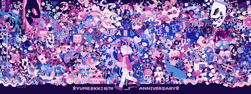 &gt;_&lt; 6+boys 6+girls :&lt; :3 ^_^ absolutely_everyone absurdres ace_(playing_card) ace_of_hearts ahoge aircraft airplane akama_(yume_2kki) alarm_clock animal animal_ears anniversary antique_phone aojiru_(yume_2kki) apartment_amoeba_(yume_2kki) apple appururi_(yume_2kki) arm_at_side arm_up arms_up arrow_(symbol) backpack bag ball balloon bandaged_head bandages bane_jack barber_pole barefoot baseball_cap beachball beamed_eighth_notes beanie bee bell beret bird black_cat black_dress black_footwear black_hair black_sailor_collar black_skirt black_socks black_twin blonde_hair blowing_bubbles blue_butterfly blue_coat blue_dress blue_flower blue_footwear blue_hair blue_headwear blue_sailor_collar blue_shirt blue_skirt blue_twin blush_stickers book bow bowtie box_shopkeeper_(yume_2kki) brick brick_wall broken_screen brown_footwear brown_headwear bubble bubble_pipe bug building bust_(sculpture) butterfly cabbie_hat cable cake cake_on_head cake_slice candle candy candy_cane car card carrot castle cat chain chair character_name checkerboard_cookie cheese chick child china_dress chinese_clothes chocolate clock clone closed_eyes closed_mouth clothesline cloud coat commentary_request cookie copyright_name couch cracked_screen creature crescent crystal cup cyclops dango desk_lamp dice dogboa_(yume_2kki) dolphin dominoes door drawing_(object) dress drinking_glass dripping drooling egasumi eighth_note electric_plug english_text envelope everyone eyeball facing_viewer fake_animal_ears faucet firehead_(yume_2kki) fish fish_(food) fishbowl_helmet flag flat_color flower flower_pot flower_wreath flying_fish food food_on_head fork fox_ears fox_mask fox_tail frog from_side frown fruit ghost goggles goggles_on_head grave grey_flower grey_skirt grey_socks hagure-uzasu_(yume_2kki) hair_bow hair_flaps hakoko_(yume_2kki) hand_up haniwa_(statue) hat head_wreath headless heart heart_balloon helmet_girl_(yume_2kki) highres holding holding_cup holding_strap holding_sword holding_weapon hood hood_up hooded_coat hourglass huge_weapon ice_cream ice_cream_cone in_food insect itetsuki jack-o&#039;-lantern jellyfish jitome jizou kanban_otoko kenpei-san keyhole kitsune kneehighs knees_up ladybug lamp lamppost lantern loafers log long_sleeves marginal_vivid_worker mask megusuri_uri meko_(yume_2kki) motor_vehicle mouse_(animal) mug multiple_boys multiple_girls mushroom musical_note neckerchief neon_palette nigirizushi no_lineart no_mouth nunusayu o/ object_head object_on_head ocean_sunfish octopus odorika odorika_(yume_2kki) omelet omurice on_chair on_cloud on_couch on_crescent on_roof one-eyed oni_musume_(yume_2kki) onigiri ookami_(yume_2kki) open_book orange_hair orange_skirt outstretched_arms oversized_food oversized_object pale_skin palm_tree pancake pancake_girl_(yume_2kki) pancake_stack paper peaked_cap pencil penguin petals phone pill pink_bow pink_butterfly pink_flower pink_shirt pink_skirt plant plate playing_card pole_man_(yume_2kki) polka_dot polka_dot_skirt pom_pom_(clothes) pond ponytail potted_plant power_lines profile puffy_short_sleeves puffy_sleeves purple_neckerchief puzzle_piece pyramid_(geometry) rabbit rabbit_ears red_bag red_bow red_bowtie red_dress red_neckerchief red_scarf red_skirt ripples road rocket rotary_phone sailor_collar sakuramon saliva saucer scarf school_uniform seal_(animal) serafuku shadow_lady_(yume_2kki) shark sheep shimofuri-tan shirt shoes short_hair short_sleeves sideways_glance silhouette sitting sitting_on_roof skirt smile smile-san smoking snail socks sparkle speech_bubble spider_lily spilling spoon stairs standing star_(symbol) static statue straw_hat strawberry strawberry_shortcake striped_clothes striped_shirt sun sunflower sushi sweets_girl sword table_knife tail takoyaki teacup teapot television the_commando_(yume_2kki) thought_bubble tombstone top_hat traditional_bowtie tree triangle_mouth twintails u_u ufo urotsuki utility_pole vines wagashi walking water waving weapon whale white_cat white_chocolate white_dress white_drooling_creature_(yume_2kki) white_flower white_shirt winding_key window wine_glass winter_clothes winter_coat witch_hat yellow_flower yukata_(yume_2kki) yume_2kki |_|