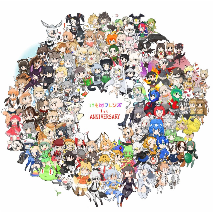 ! &gt;:&lt; &gt;:/ &gt;:3 &gt;:d &gt;:o &gt;_&lt; 10s 3: 6+girls :&gt; :&lt; :/ :3 :d :o :q :s :t ;&gt; ;3 ^_^ aardwolf_(kemono_friends) african_golden_wolf_(kemono_friends) all_fours alpaca_ears alpaca_suri_(kemono_friends) alpaca_tail animal_ears animal_print ankle_lace-up anniversary annotated anteater_ears anteater_tail antlers apple apron arabian_oryx_(kemono_friends) arm_at_side arm_warmers armadillo_ears armadillo_tail arms_up ascot atlantic_puffin_(kemono_friends) babirusa_(kemono_friends) bactrian_camel_(kemono_friends) bald_eagle_(kemono_friends) bandaid bandaid_on_face bandaid_on_nose bangs_pinned_back bare_shoulders bat_ears bat_wings bear_ears bearded_seal_(kemono_friends) beige_jacket beige_sweater beige_vest bell belt beret bilby_(kemono_friends) binoculars binturong_(kemono_friends) binturong_ears binturong_tail bird_tail bird_wings black_apron black_bow black_bowtie black_cape black_capelet black_eyes black_footwear black_gloves black_hair black_jacket black_legwear black_leopard_(kemono_friends) black_rhinoceros_(kemono_friends) black_skirt blackbuck_(kemono_friends) blanket blazer blonde_hair blue_background blue_bow blue_bowtie blue_eyes blue_flower blue_hair blue_rose blunt_bangs blush book boots bottle bow bowtie braid breast_pocket breasts brown_bear_(kemono_friends) brown_footwear brown_gloves brown_hair brown_legwear brown_shirt brown_skirt bun_cover buttons camel_ears camel_tail camouflage cape capelet caracal_(kemono_friends) carrying cat_ears cat_tail cellien_(kemono_friends) cellval chestnut_mouth chibi chips_(food) chiru_(kemono_friends) christmas circlet claw_pose cleavage clenched_hand clenched_hands closed_eyes closed_mouth clothes_around_waist coat collar collared_peccary_(kemono_friends) collared_shirt colored_skin common_raccoon_(kemono_friends) common_vampire_bat_(kemono_friends) copyright_name covered_navel covering_own_mouth cross-laced_clothes cup cutting d: d:&lt; dark-skinned_female dark_skin darwin&#039;s_finch_(kemono_friends) deer_ears denim denim_shorts detective dingo_(kemono_friends) dororo_(keroro_gunsou) dot_nose double_bun dowsing_rod drawstring dress drink drinking drinking_straw dromedary_(kemono_friends) dromedary_ears dromedary_tail eating elbow_gloves elephant_ears elephant_tail empty_eyes english_text epaulettes eurasian_eagle_owl_(kemono_friends) everyone expressionless eyebrow_twitching eyelashes eyepatch ezo_red_fox_(kemono_friends) facing_viewer fairy_wings fang fangs fennec_(kemono_friends) floating floral_print flower flying food food-themed_hair_ornament food_on_face footwear_ribbon fox_ears fox_tail french_braid frilled_shirt frilled_skirt frills fruit full_body fur-trimmed_coat fur-trimmed_sleeves fur_collar fur_trim gazelle_ears gazelle_horns geoffroy&#039;s_cat_(kemono_friends) geta giant_armadillo_(kemono_friends) giant_panda_(kemono_friends) giant_pangolin_(kemono_friends) gift giroro glasses gloves goat_ears golden_jackal_(kemono_friends) golden_lion_tamarin_(kemono_friends) golden_tabby_tiger_(kemono_friends) gradient_background greater_honeyguide_(kemono_friends) green_eyes green_hair green_hat green_pheasant_(kemono_friends) green_ribbon green_shirt green_skin green_skirt green_vest grevy&#039;s_zebra_(kemono_friends) grey_belt grey_hair grey_jacket grey_legwear grey_one-piece_swimsuit grey_skirt grey_vest grey_wolf_(kemono_friends) grin hair_between_eyes hair_bobbles hair_bun hair_flower hair_ornament hair_over_one_eye hair_ribbon hairband hairclip half-closed_eyes hand_on_own_chest hand_on_own_hip hand_up happy harpy_eagle_(kemono_friends) hat haw-206 head_wings heart height_difference heterochromia high_ponytail highres hippopotamus_(kemono_friends) hippopotamus_ears holding holding_book holding_cup holding_flower holding_food holding_heart holding_knife holding_microphone holding_paintbrush holding_weapon horizontal_pupils horns hug indian_elephant_(kemono_friends) indian_star_tortoise_(kemono_friends) indri_(kemono_friends) italian_wolf_(kemono_friends) jackal_ears jackal_tail jacket jacket_around_waist jaguarundi_(kemono_friends) japanese_badger_(kemono_friends) japanese_bush_warbler_(kemono_friends) japanese_clothes japanese_cormorant_(kemono_friends) japanese_crested_ibis_(kemono_friends) japanese_wolf_(kemono_friends) japari_symbol jitome jumping jungle_cat_(kemono_friends) kanemaru_(knmr_fd) kemono_friends keroro keroro_gunsou knees_together_feet_apart knife kururu_(keroro_gunsou) lab_coat large_breasts latte_art layered_skirt leg_lift legs_together leopard_(kemono_friends) leopard_ears leopard_print leopard_snake_(kemono_friends) leopard_tail leopard_tortoise_(kemono_friends) leotard licking_lips light_brown_hair light_brown_legwear lion_ears lion_tail loafers locked_arms long_hair looking_at_another looking_away looking_back looking_up low-tied_long_hair low_twintails lying m/ magnifying_glass maltese_tiger_(kemono_friends) mammoth_(kemono_friends) mammoth_ears mane maned_wolf_(kemono_friends) marbled_cat_(kemono_friends) markhor_(kemono_friends) mary_janes masai_lion_(kemono_friends) mask medium_breasts microphone midriff military military_jacket mini_wings mirai_(kemono_friends) moose_(kemono_friends) moose_ears multicolored_background multicolored_hair multicolored_shirt multiple_girls music muskox_(kemono_friends) navel neck_bell neck_ribbon necktie northern_white-faced_owl_(kemono_friends) numbat_(kemono_friends) official_art oinari-sama_(kemono_friends) on_side one-piece_swimsuit one_eye_closed open_clothes open_hands open_jacket open_mouth open_vest orange_hair orange_hair_ornament orange_jacket orange_shorts outstretched_arms own_hands_clasped own_hands_together paintbrush pale_fox_(kemono_friends) palms_together panda_ears pangolin_ears pangolin_tail panther_ears pantyhose paw_pose paw_stick peccary_ears peccary_tail personification pickaxe pink_belt pink_fairy_armadillo_(kemono_friends) pink_flower pink_hair pink_ribbon pink_skirt plaid_ribbon plains_zebra_(kemono_friends) plate pleated_skirt pocket pointing polearm ponytail possum_ears possum_tail potato potato_chips print_legwear puffy_shorts puffy_sleeves purple_background purple_cape purple_hair purple_legwear purple_necktie purple_sailor_collar raccoon_ears raccoon_tail rainbow_hair ratel_(kemono_friends) ratel_ears ratel_tail red-eared_slider_(kemono_friends) red-footed_tortoise_(kemono_friends) red-framed_eyewear red_bow red_bowtie red_cape red_eyes red_hair red_necktie red_ribbon red_skirt reindeer_(kemono_friends) reindeer_antlers resplendent_quetzal_(kemono_friends) rhinoceros_ears ribbon ringed_seal_(kemono_friends) roe_deer_(kemono_friends) rojikoma rose sable_antelope_(kemono_friends) sailor_collar sandals sanpaku scarlet_ibis_(kemono_friends) school_uniform seal_tail semi-rimless_eyewear serafuku serval_(kemono_friends) sheep_(kemono_friends) sheep_ears sheep_tail shield shirt shoe_soles shoes short-sleeved_sweater short_hair short_sleeves shorts shoulder_carry siberian_chipmunk_(kemono_friends) sideboob sidelocks silky_anteater_(kemono_friends) silver_fox_(kemono_friends) singing single_hair_bun single_sock sitting size_difference skirt sleeping sleeve_cuffs sleeveless sleeveless_dress sleeveless_shirt smile smilodon_(kemono_friends) snake_tail snow_leopard_(kemono_friends) socks southern_cassowary_(kemono_friends) southern_tamandua_(kemono_friends) sparkle spear spotted_hair squirrel_ears squirrel_tail standing standing_on_one_leg star_(symbol) star_hair_ornament strapless strapless_dress striated_caracara_(kemono_friends) striped_apron striped_clothes striped_legwear striped_necktie striped_neckwear striped_tail striped_thighhighs sweat sweater sweater_vest sweet_potato swept_bangs swimsuit tachikoma_type-a_(kemono_friends) tachikoma_type-b_(kemono_friends) tachikoma_type-c_(kemono_friends) tail tail_grab taipan_(kemono_friends) takin_(kemono_friends) tamama tamandua_ears tanuki_(kemono_friends) tareme tasmanian_devil_(kemono_friends) tasmanian_devil_ears tasmanian_devil_tail tassel teacup teapot tearing_up tears teeth thighhighs thomson&#039;s_gazelle_(kemono_friends) thylacine_(kemono_friends) thylacine_ears thylacine_tail tibetan_fox_(kemono_friends) tiger_(kemono_friends) tiger_ears tiger_print tiger_tail tongue tongue_out transvaal_lion_(kemono_friends) tress_ribbon triangle_mouth tsurime turtle_shell twintails two-tone_hair uchikoma underbust v-shaped_eyebrows vertical_stripes very_long_hair very_short_hair vest waist_apron water_bottle water_deer_(kemono_friends) wavy_hair weapon white-eared_opossum_(kemono_friends) white_background white_bow white_bowtie white_dress white_footwear white_gloves white_hairband white_hat white_headwear white_jacket white_rhinoceros_(kemono_friends) white_ribbon white_shirt white_shorts white_skirt wide_sleeves wing_collar wings wolf_ears xd yellow_eyes yellow_necktie zebra_ears zebra_print zebra_tail zettai_ryouiki zzz |d
