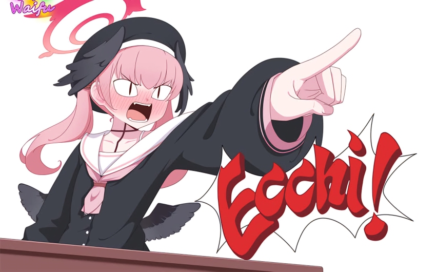 absurdres blue_archive child gacha_(game_mechanic) highres koharu_(blue_archive) pink_hair tagme