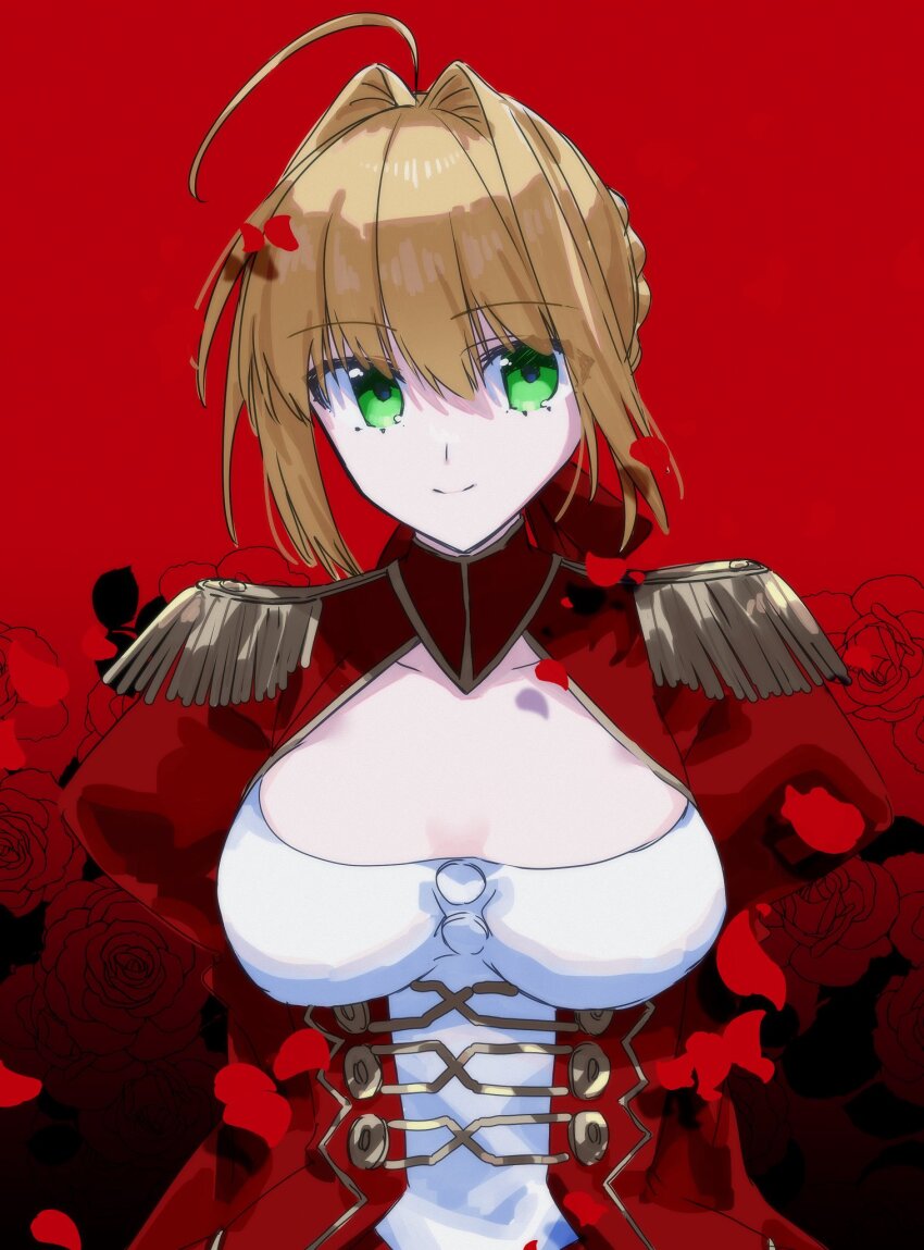 1girl blonde_hair breasts fate/extra fate/grand_order fate_(series) highres kanmi_(amaiy0mi) large_breasts nero_claudius_(fate) nero_claudius_(fate/extra) tagme