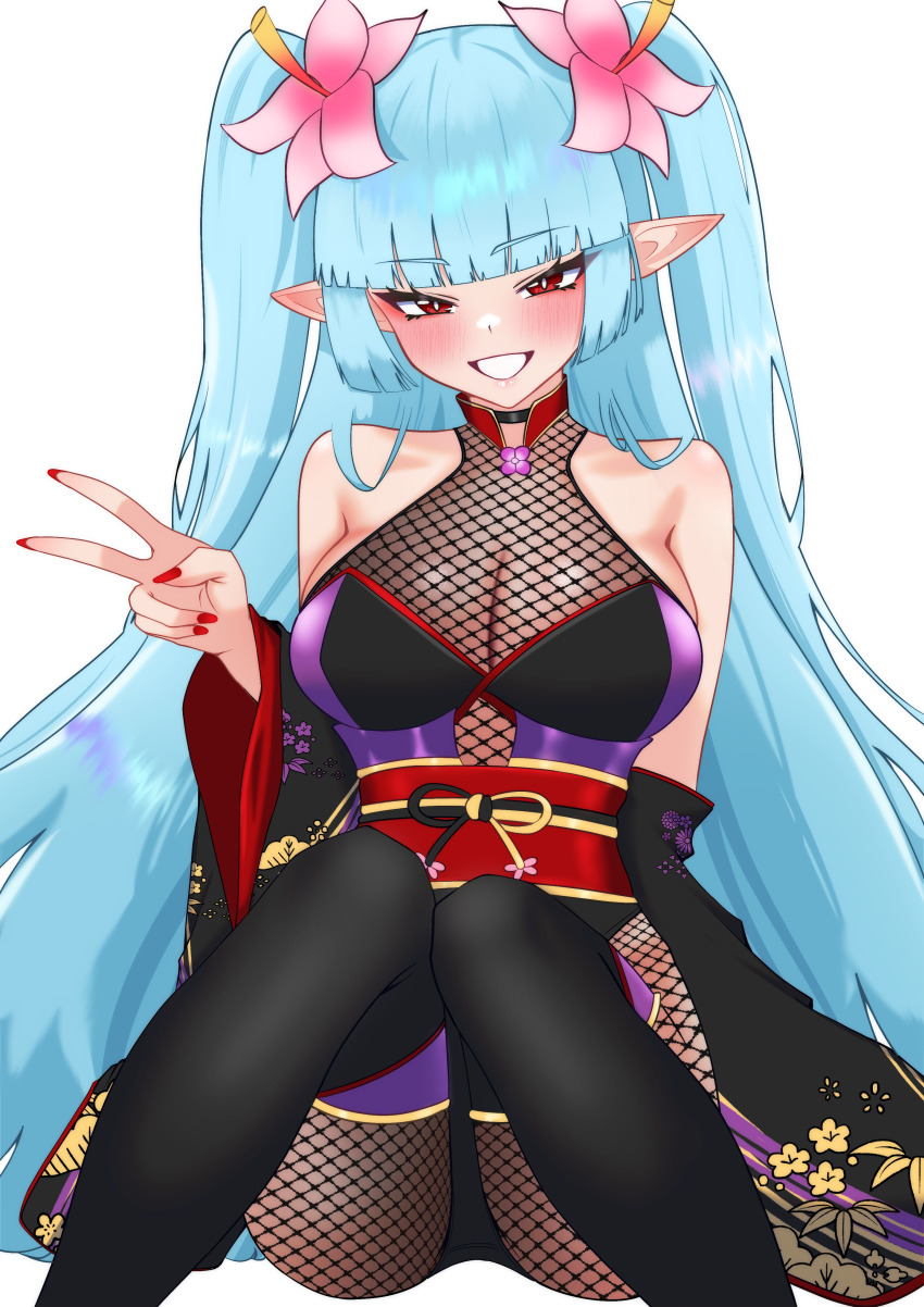 absurdres blunt_sidelocks duel_monster highres meika_etraynze_the_shadow_flower_venus oldsickkim sidelocks yu-gi-oh! yu-gi-oh!_rush_duel
