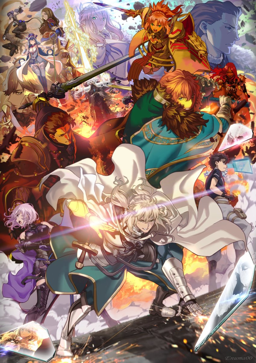 6+boys 6+girls agravain_(fate) aora artoria_pendragon_(fate) artoria_pendragon_(lancer)_(fate) bedivere_(fate) breasts fate/apocrypha fate/grand_order fate/prototype fate/prototype:_fragments_of_blue_and_silver fate/stay_night fate_(series) fujimaru_ritsuka_(male) gawain_(fate) hassan_of_serenity_(fate) hassan_of_the_cursed_arm_(fate) highres king_hassan_(fate) lancelot_(fate/grand_order) large_breasts leonardo_da_vinci_(fate) long_hair looking_at_viewer mash_kyrielight mash_kyrielight_(demi-servant) mordred_(fate) mordred_(fate/apocrypha) multiple_boys multiple_girls nitocris_(fate) open_mouth ozymandias_(fate) saber_(fate) short_hair tristan_(fate) xuangzang_sanzang_(fate)