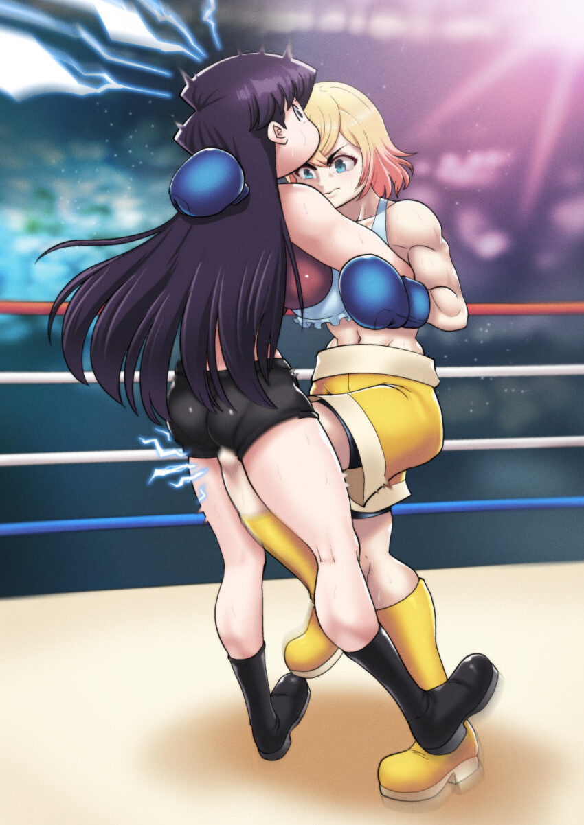 artist_request cunt_punt cuntbreaker highres komi-san_wa_komyushou_desu pussy_pain pussy_torture tagme