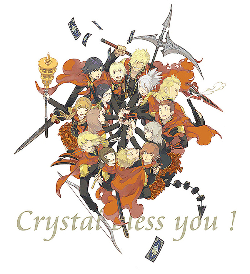 6+boys 6+girls ace_(fft-0) akademeia_uniform black_hair blonde_hair blue_eyes blush book brown_eyes brown_hair cape card cater_(fft-0) cinque_(fft-0) deuce_(fft-0) drill_hair eight_(fft-0) everyone final_fantasy final_fantasy_type-0 fingerless_gloves glasses gloves green_eyes hair_over_one_eye heke highres holding instrument jack_(fft-0) jacket king_(fft-0) kurasame_susaya long_hair looking_at_viewer military military_uniform multiple_boys multiple_girls nine_(fft-0) open_mouth plaid_clothes plaid_skirt pleated_skirt ponytail queen_(fft-0) red_cape red_eyes red_hair scar scarf school_uniform seven_(fft-0) short_hair sice_(fft-0) side_drill simple_background skirt sleeping sleeping_upright smile thighhighs tokimiya_rem trey_(fft-0) white_hair