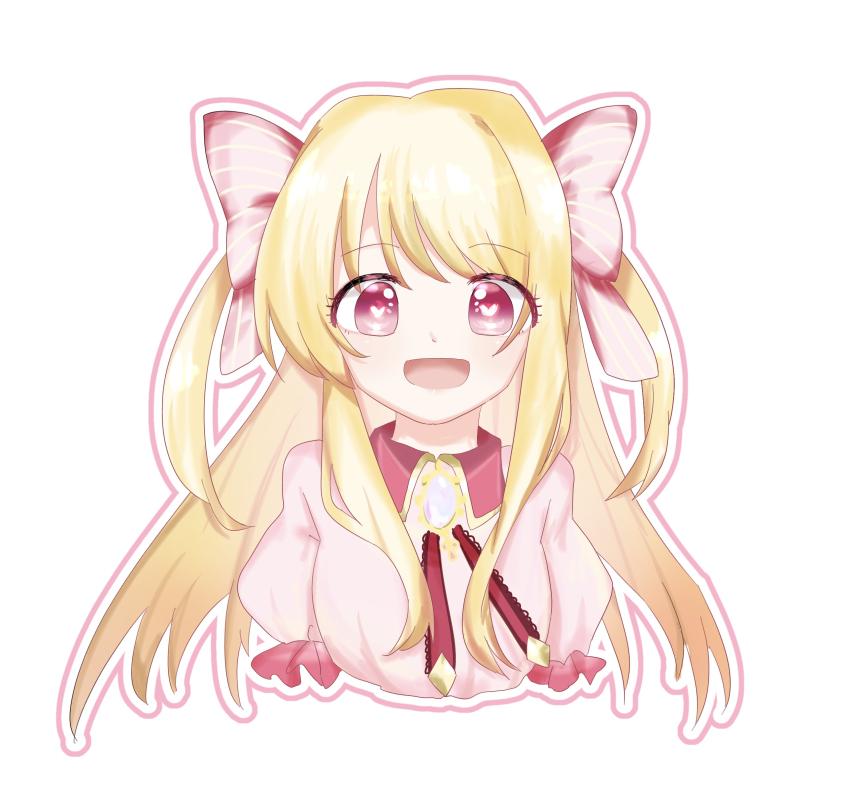 1girl artistic_error blonde_hair chaos_marie_(grimms_notes) grimms_notes long_hair solo tetotetoro12345 upper_body