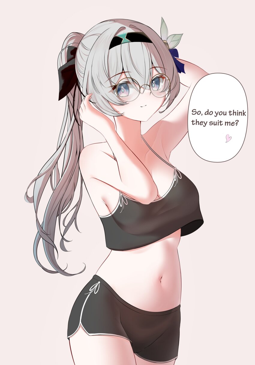 1girl absurdres breasts curvy firefly_(honkai:_star_rail) highres honkai:_star_rail honkai_(series) knosdeba large_breasts long_hair looking_at_viewer white_background