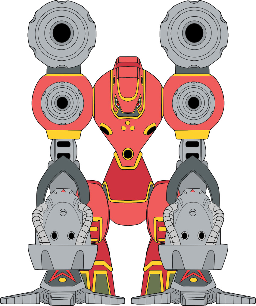 cable claws digimon digimon_(creature) highres metal_gloves red_eyes robot solo suijinmon transparent_background