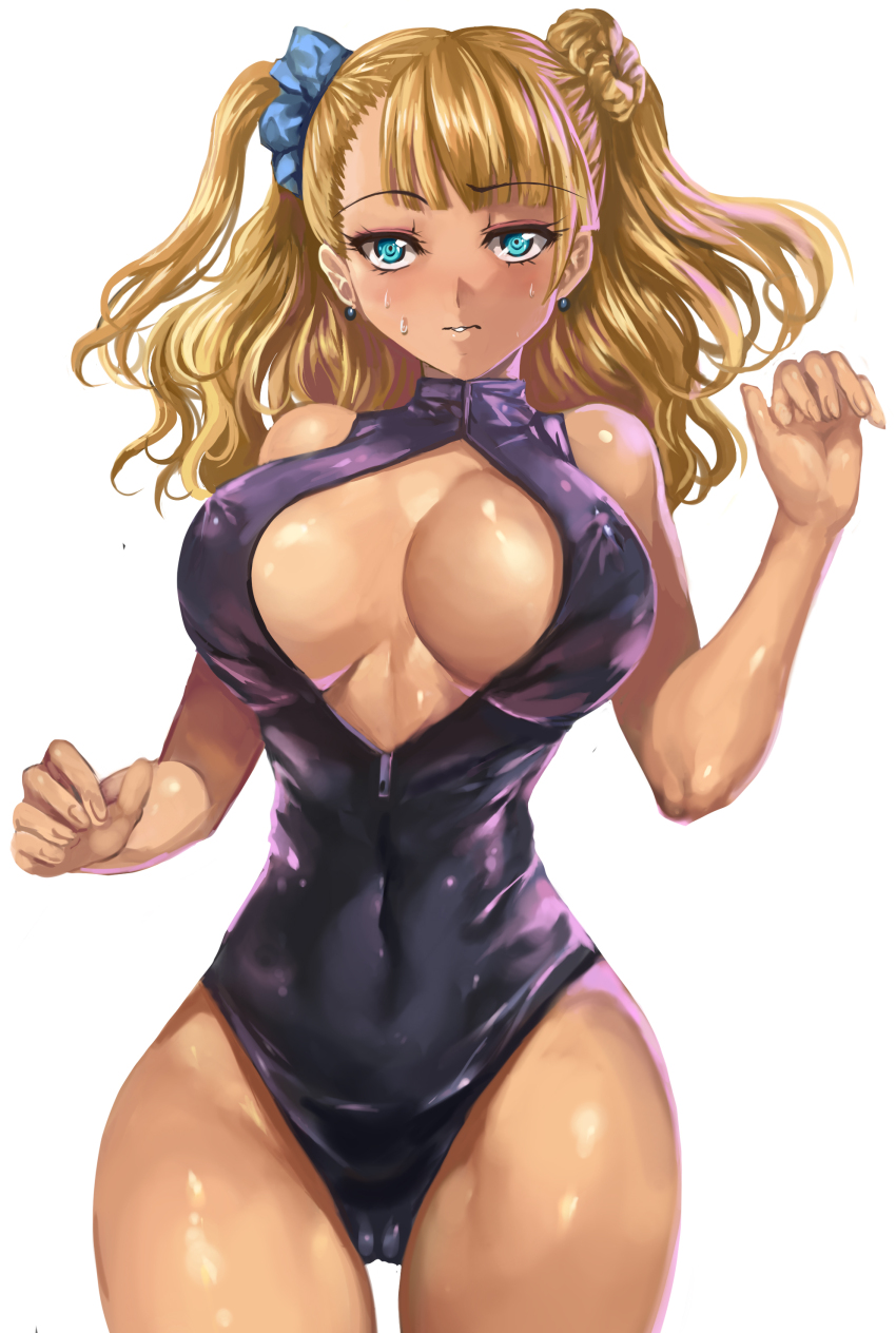 1girl absurdres breasts galko highres large_breasts long_hair oshiete!_galko-chan tagme