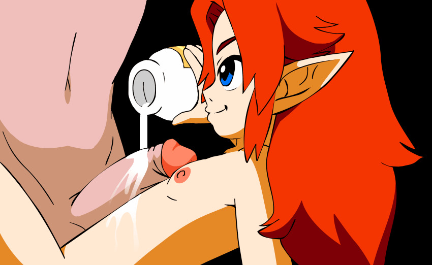 animated bad_tag colored malon nintendo nipples tagme the_legend_of_zelda third-party_edit w.t.dinner