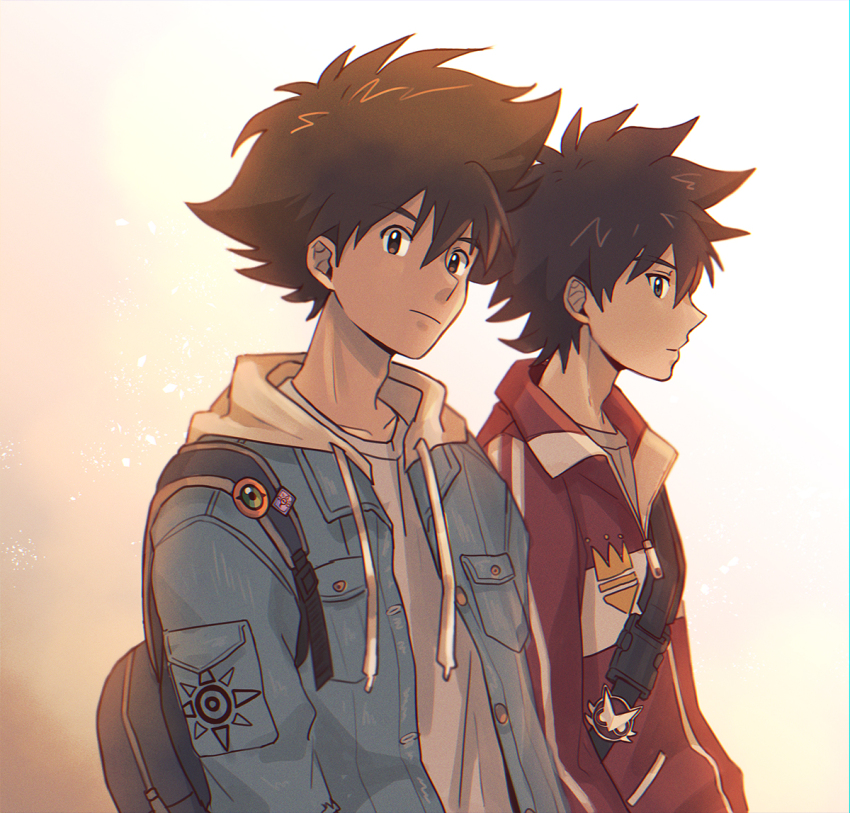 digimon digimon_adventure digimon_xros_wars kudou_taiki tagme yagami_taichi