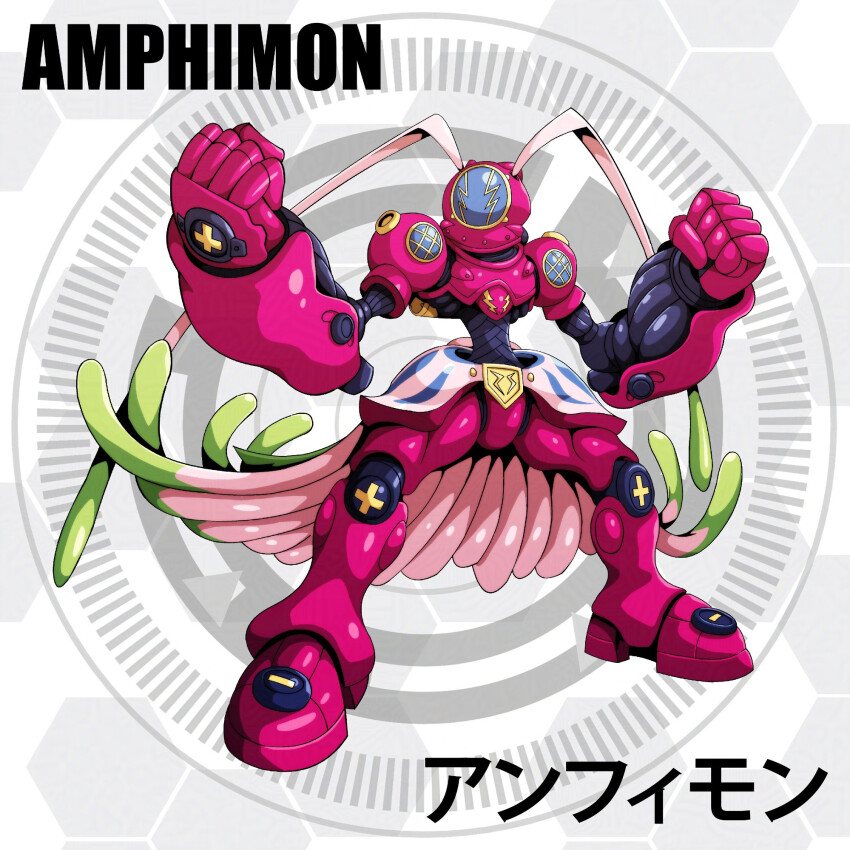 amphimon android armor d_sandy digimon digimon_(creature) diving_suit full_armor gynoid mecha_girl robot_girl